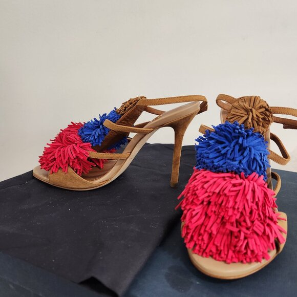 Malone Souliers pom pom heels - Picture 10 of 12